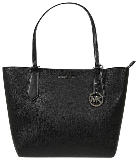 michael kors mid ew bonded tote black|Michael Kors handbags small black.